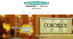 Desktop Screenshot of monogramengraving.com